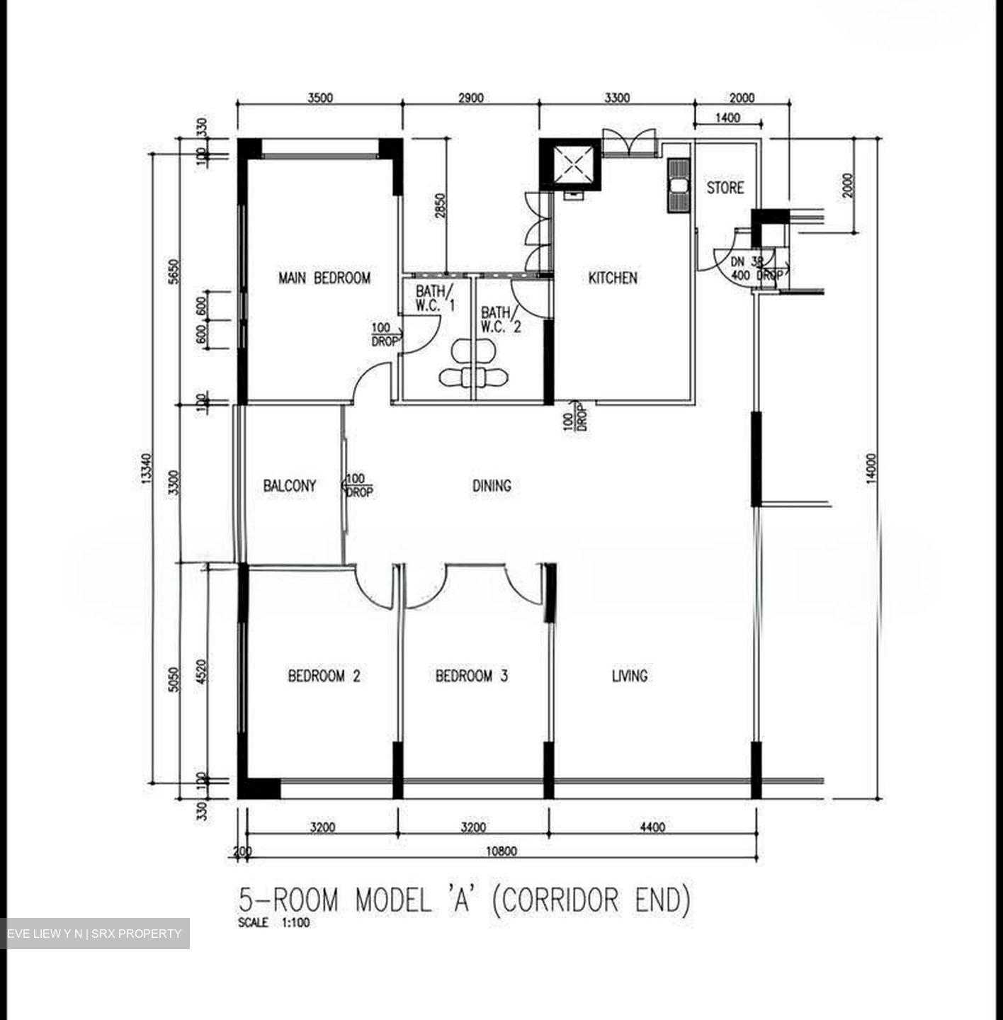 Blk 104 Jalan Rajah (Toa Payoh), HDB 5 Rooms #628390641